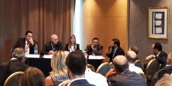 6th Beirut Energy Forum, Sept 2015: SISSAF Energy Sector Legal Advisor Christina Abi Haidar in session 2B Roundtable discussion on financing Sustainable Energy Projects.